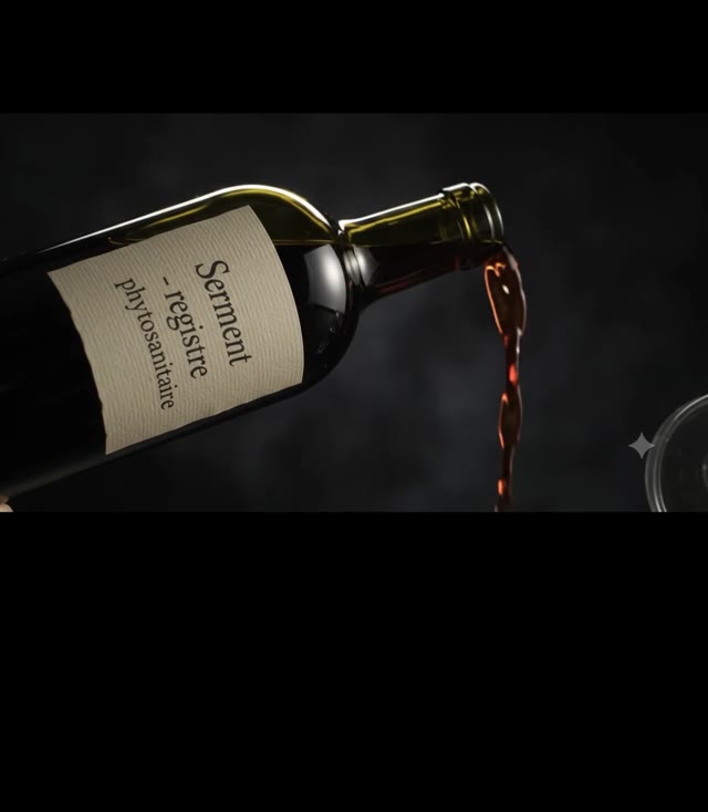 Bouteille à l’étiquette Serment